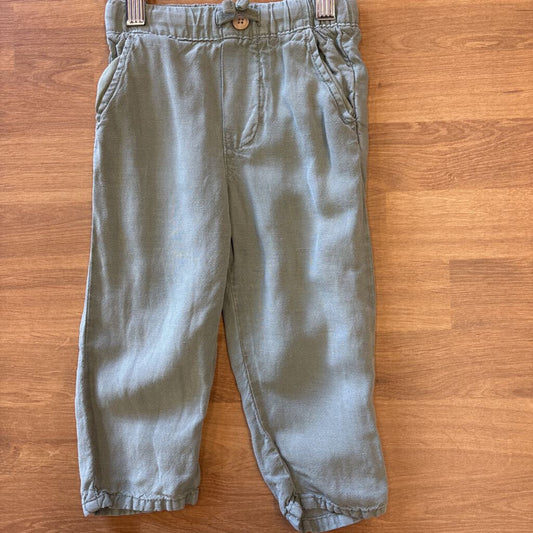 Zara Linen Pants - 18/24m
