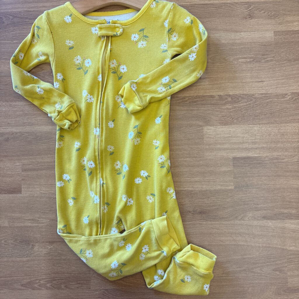 Carter's Floral Zip Sleeper - 2T