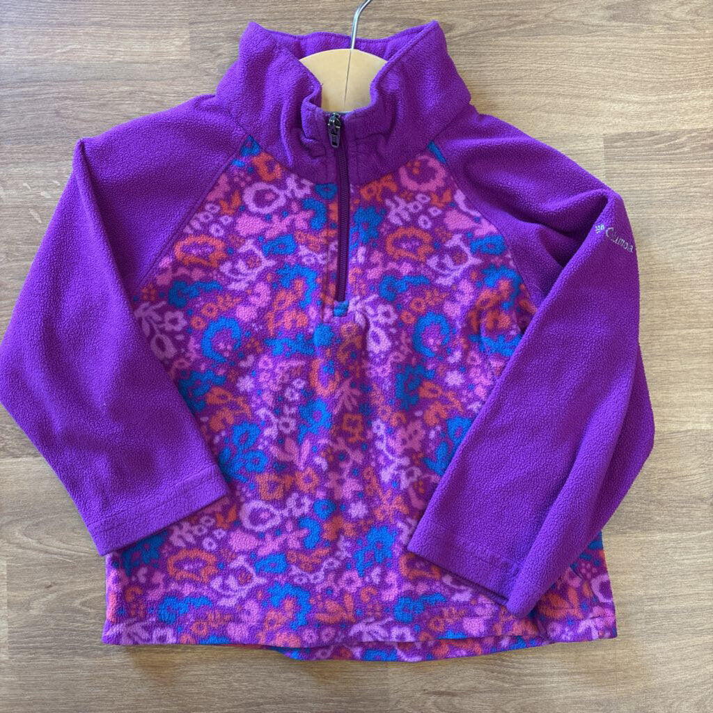 Columbia Fleece Quarter Zip Pullover - 2T