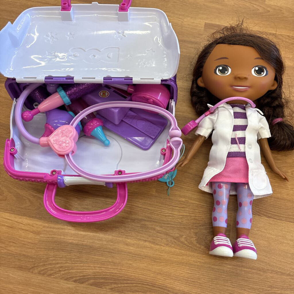Doc Mcstuffins Doll w/ Doctor Kit