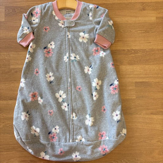 Carter's Fleece Floral Sleep Gown - 0/3m