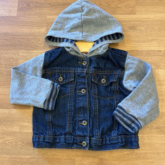 Wrangler Hoodie Denim Jacket - 2T