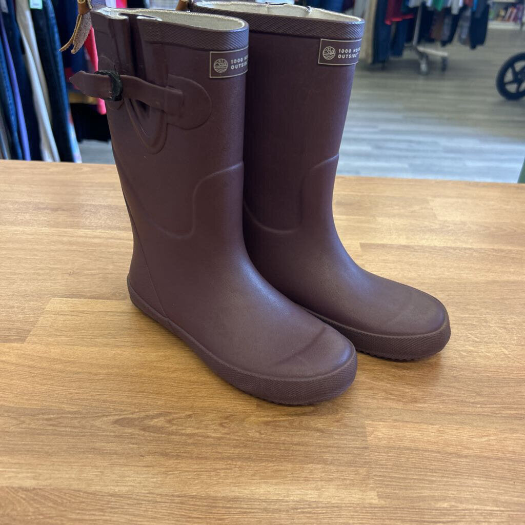 1000 Hours Outside Purple Rain Boots - 12