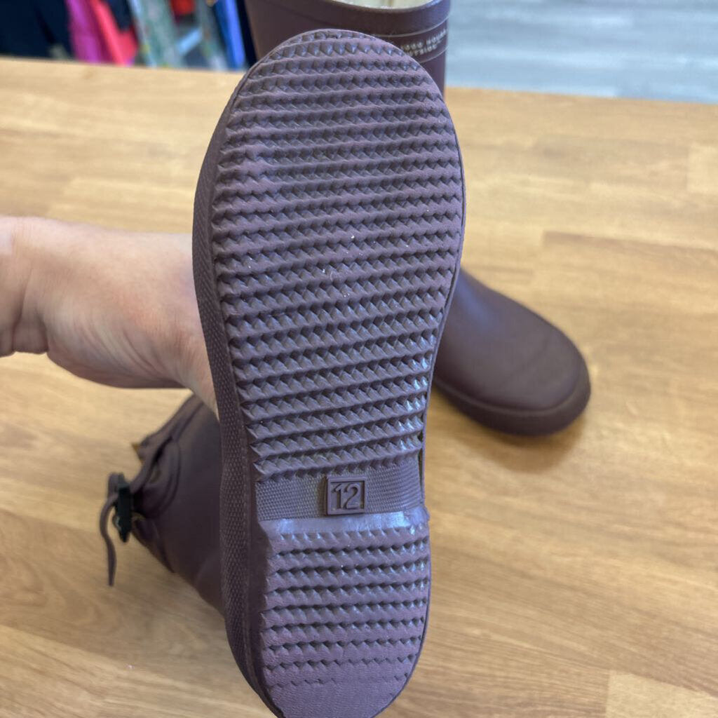 1000 Hours Outside Purple Rain Boots - 12