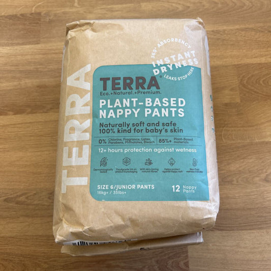 NEW Terra Nappy Pants - Size 6