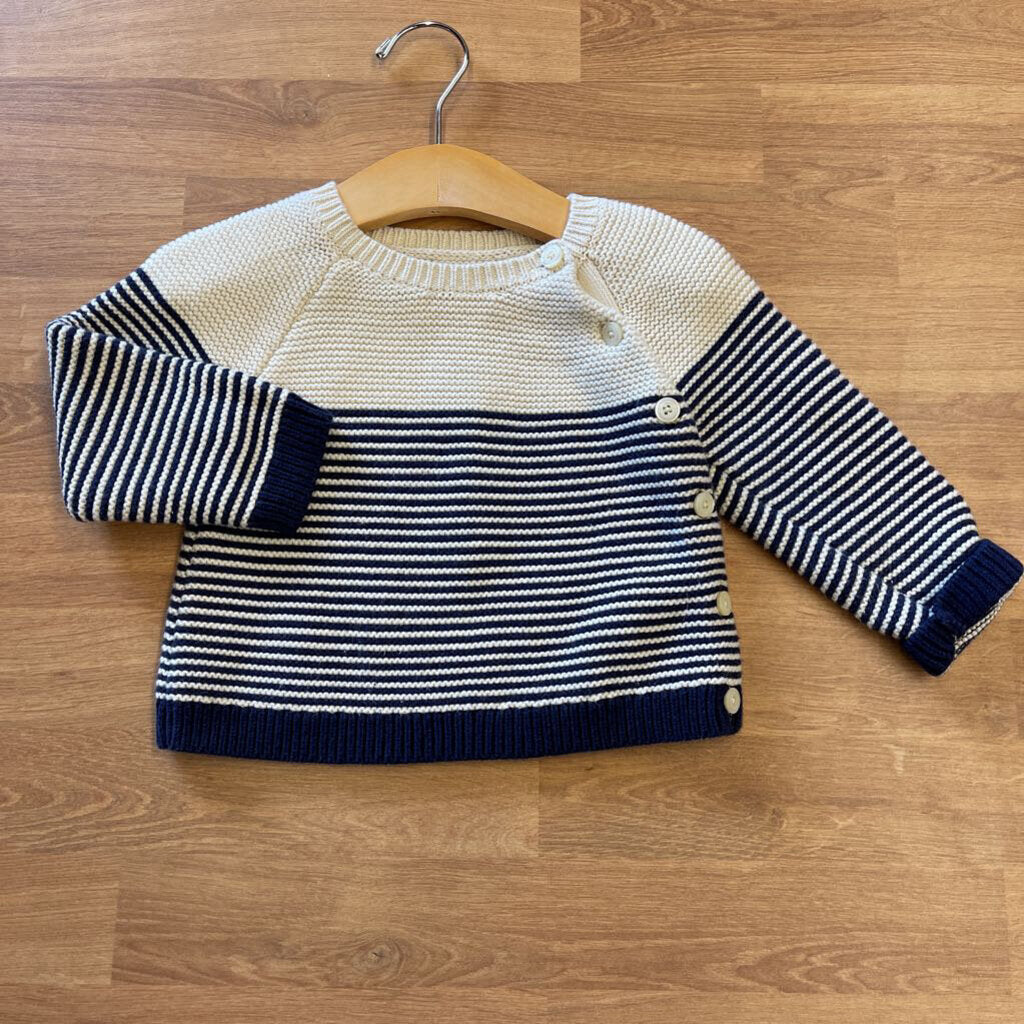 Baby Gap Stripe Sweater - 12/18m