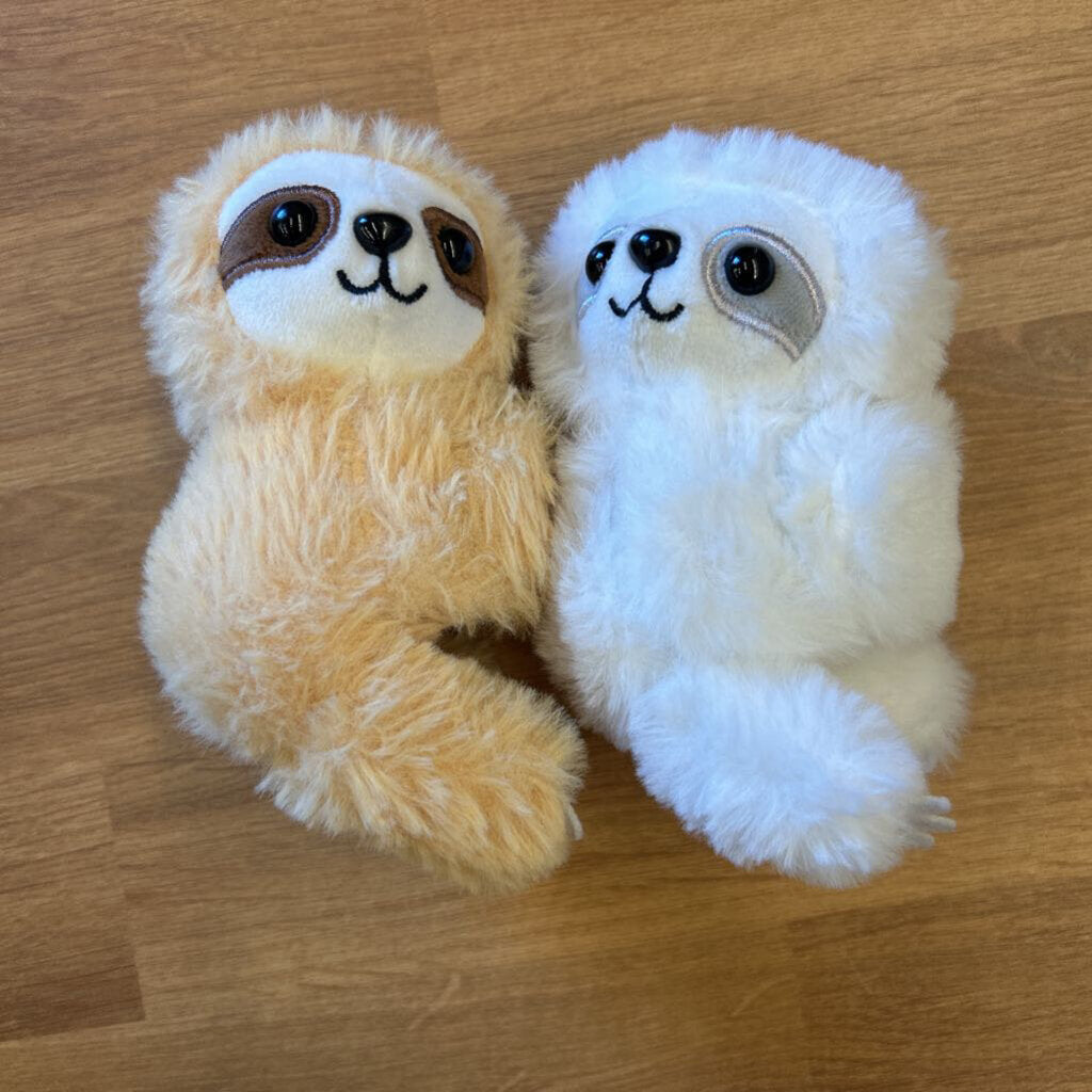 Set of 2 Snap On Sloths