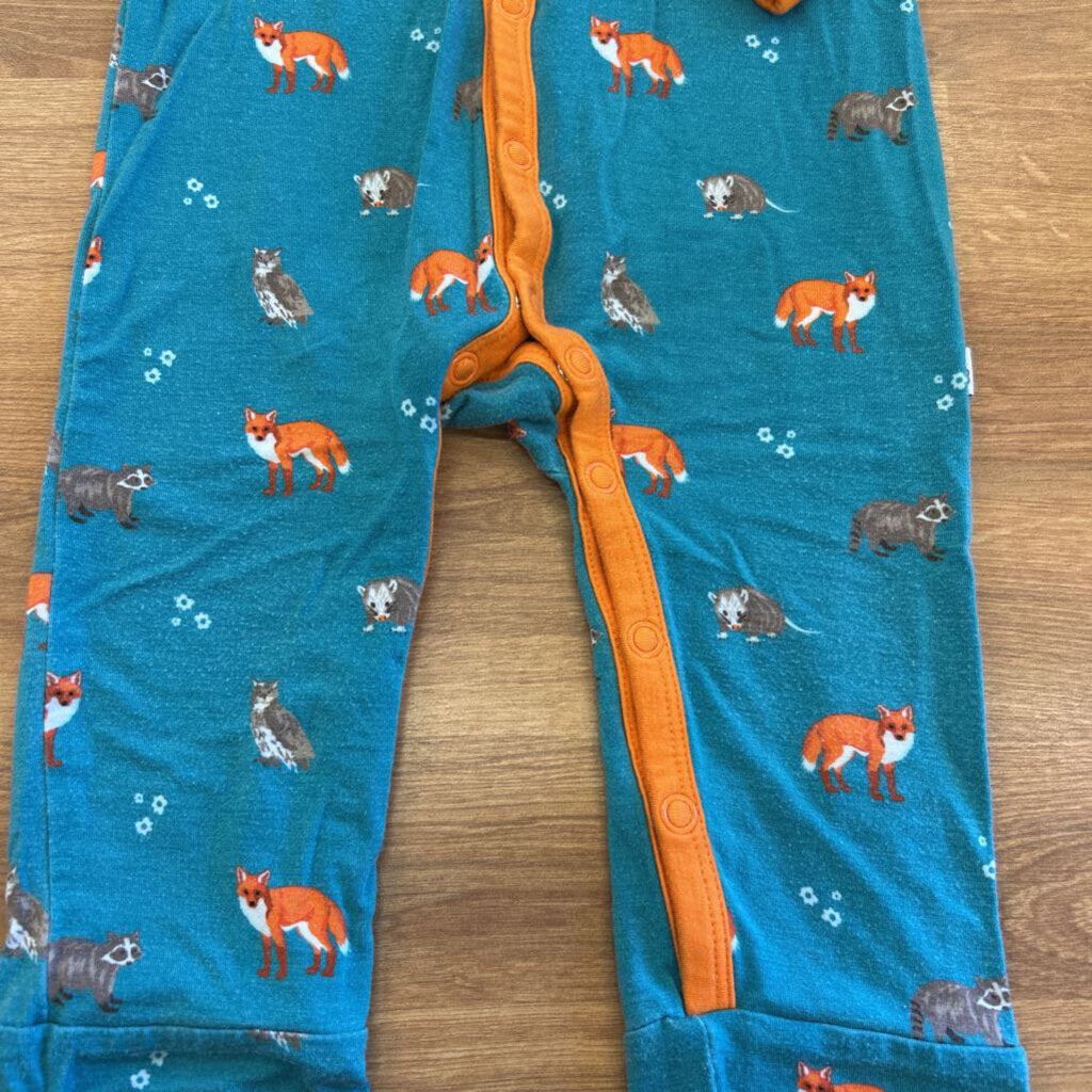 Bubble Baby Bamboo Fox Snap Sleeper - 12/18m