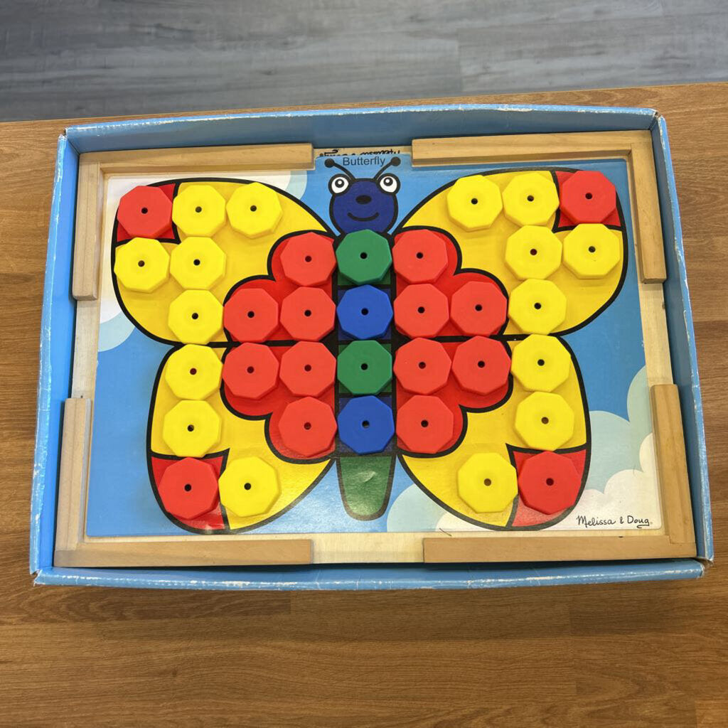 Melissa & Doug Sort and Snap Color Matching (missing two snap caps)