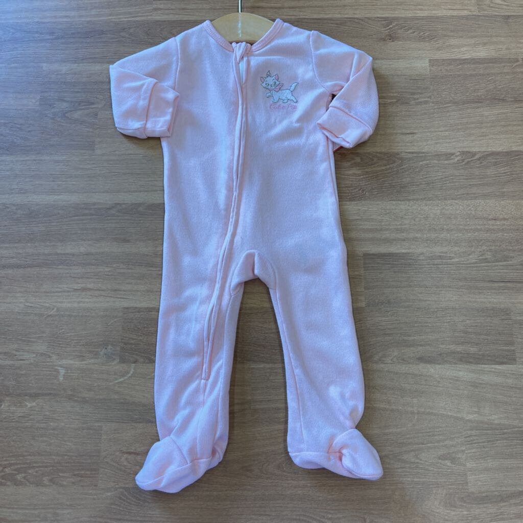 Disney Baby Marie Soft Zip Sleeper - 3m