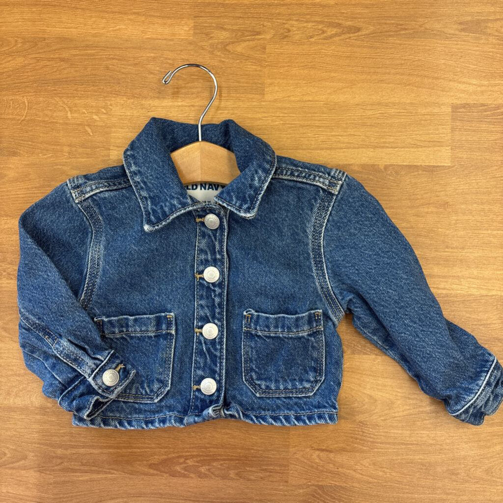 Old Navy Denim Jacket - 12/18m