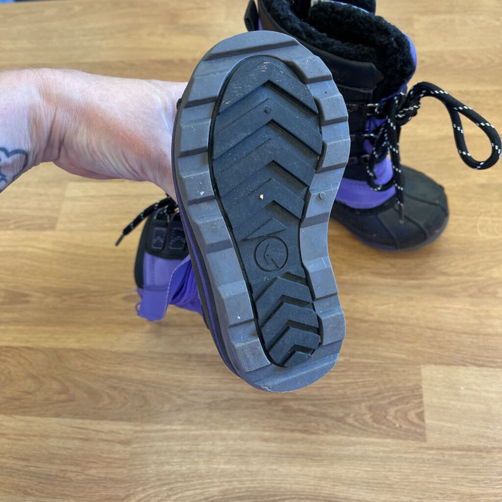 Billy Purple Snow Boots - 8