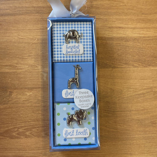 NWT First Impressions 3 Keepsake Boxes