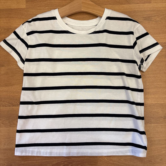 Cat & Jack Stripe SS Tee - 6/7