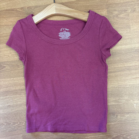 Art Class Ribbed Baby SS Tee - 8