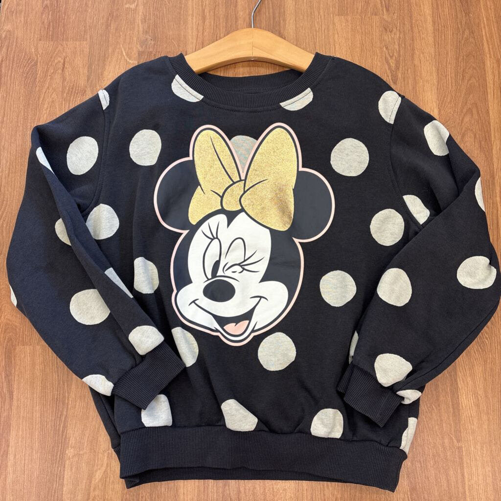 H&M Minnie Dot Crewneck - 6x/7
