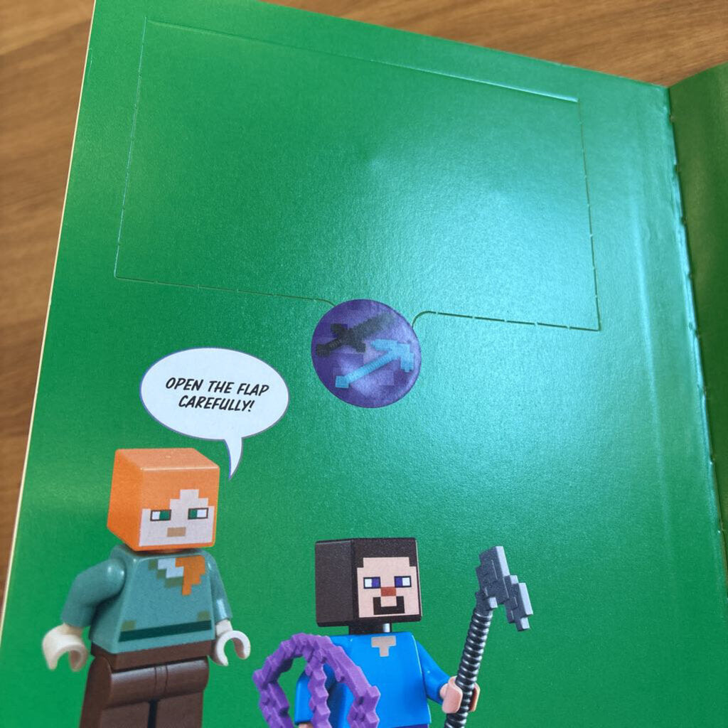 NEW Lego Minecraft Games Book