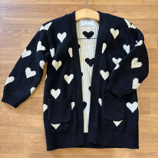 Old Navy Heart LS Sweater Cardigan 4
