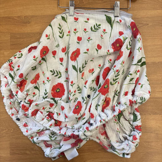 Little Unicorn Poppy Linen Car Seat Cover