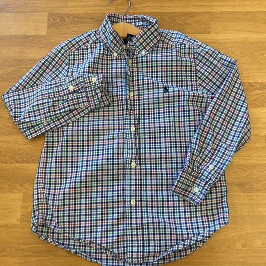 Ralph Lauren Plaid LS Button Up - 6