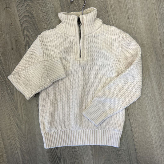 Children's Place Quarter Zip Sweater - 4