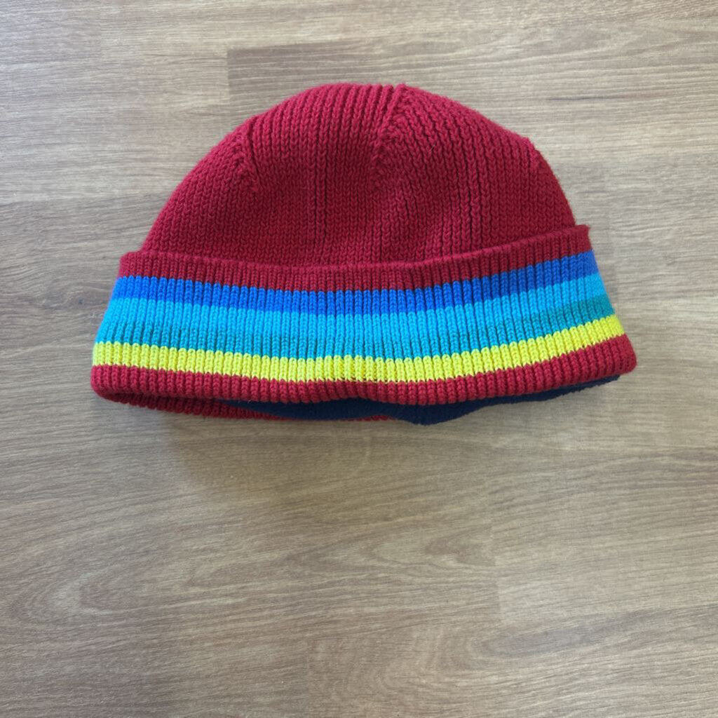 Primary Red Knit Hat - 6/12m
