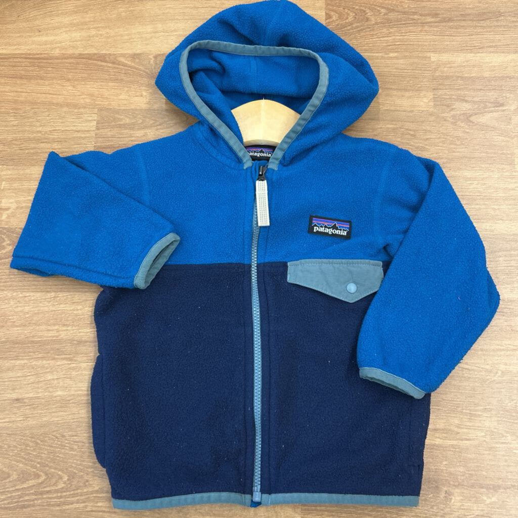 Patagonia Fleece Zip Jacket (wash wear) - 6/12m