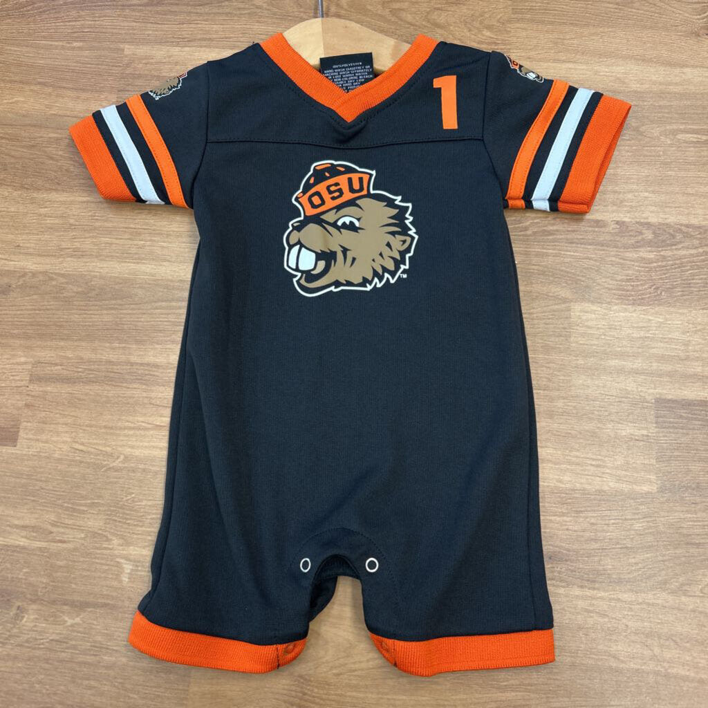 Colosseum Oregon State Shortie Romper - 0/3m
