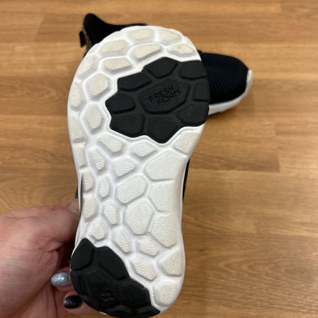 New Balance Black Leopard Slip On Sneakers - 9