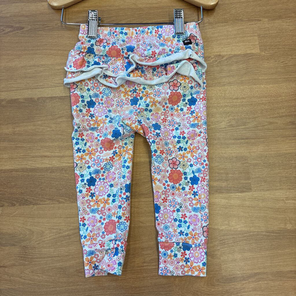 Tea Floral Leggings - 12/18m