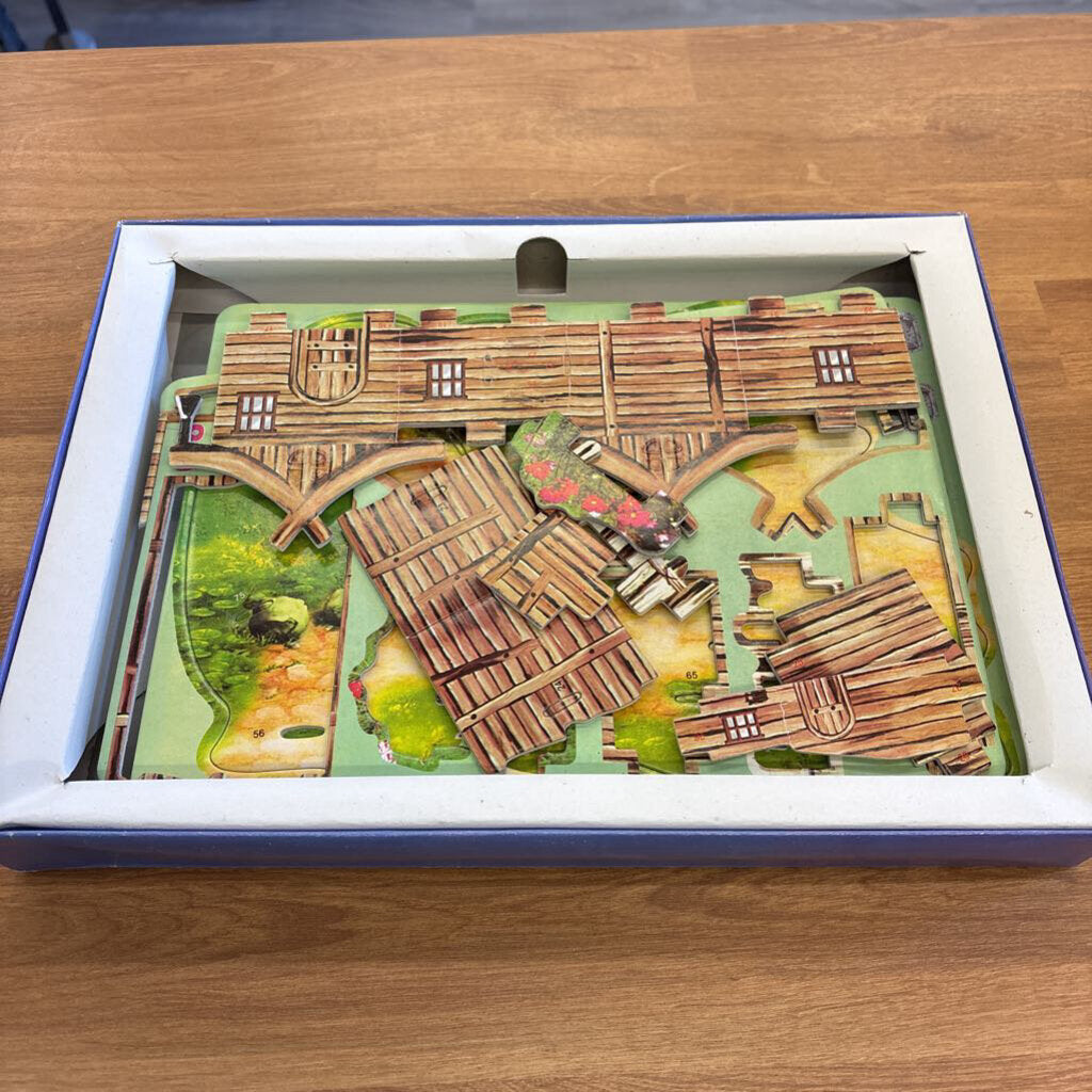 NEW My 3D Fairy Tale Puzzle - Three Little Pigs