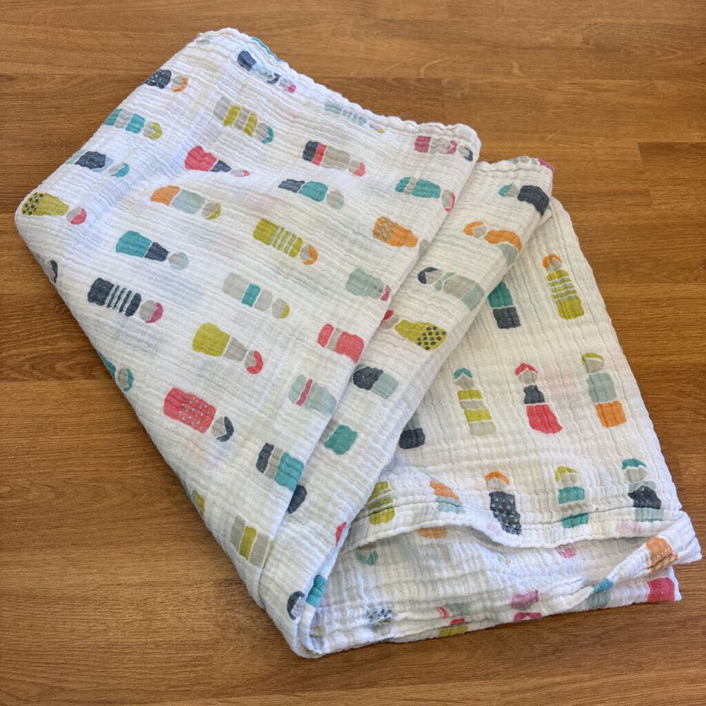 Pehr People Muslin Swaddle Blanket - White