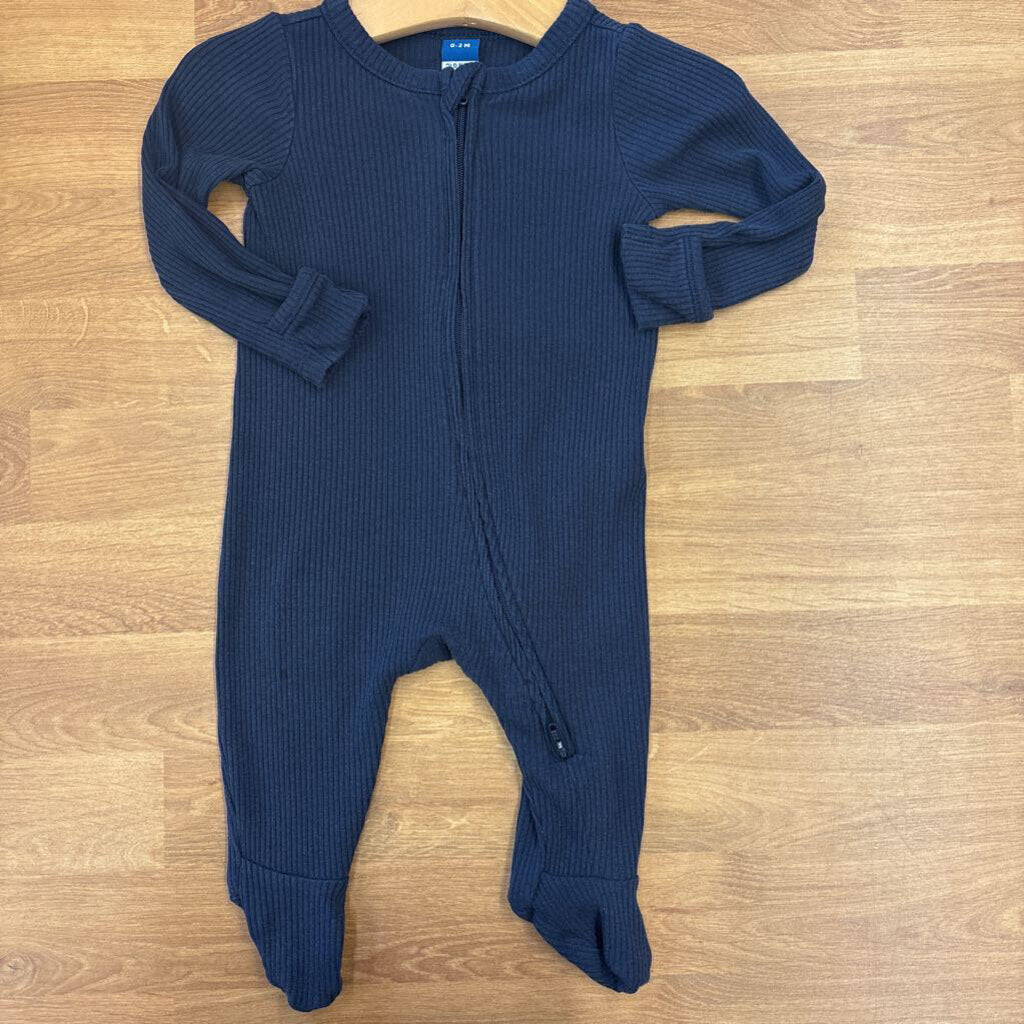Old Navy Ribbed Zip Sleeper - 0/3m