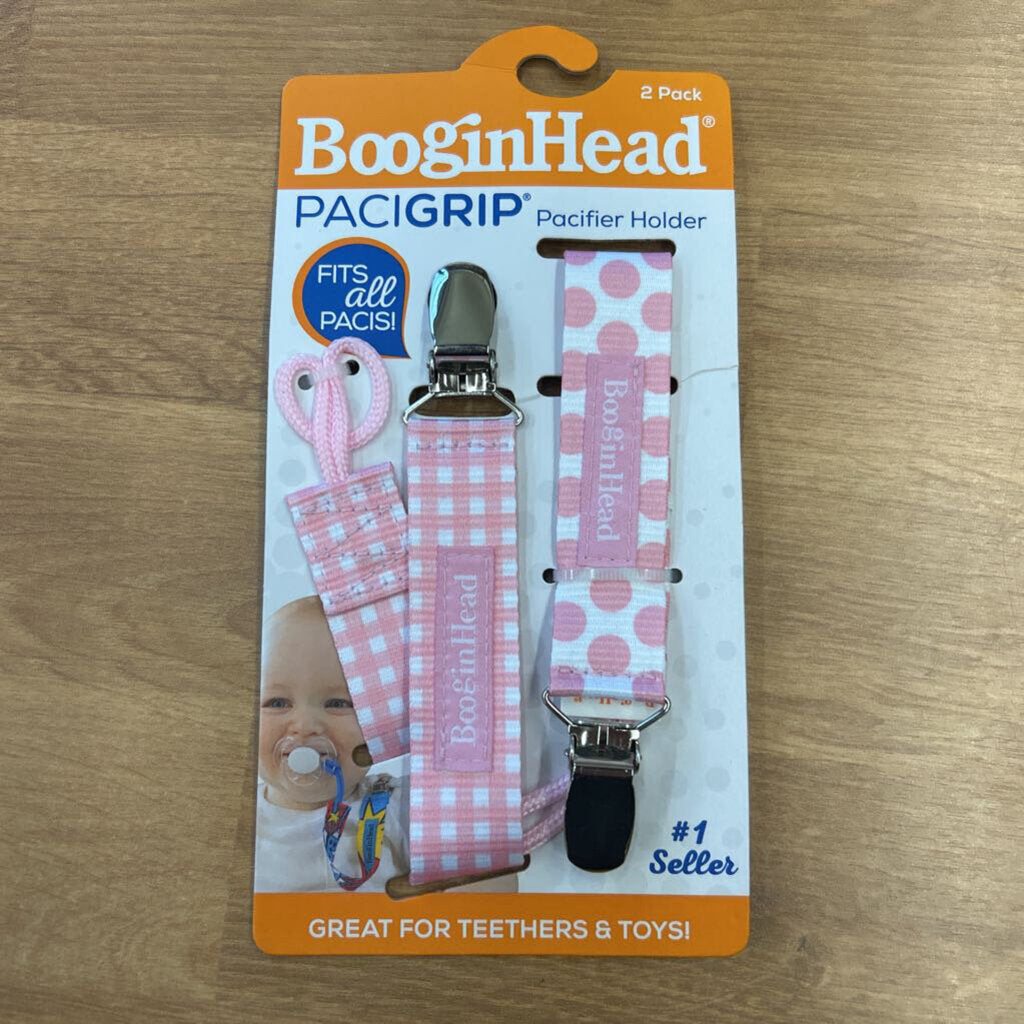 NEW BooginHead Pacifier Holder Set