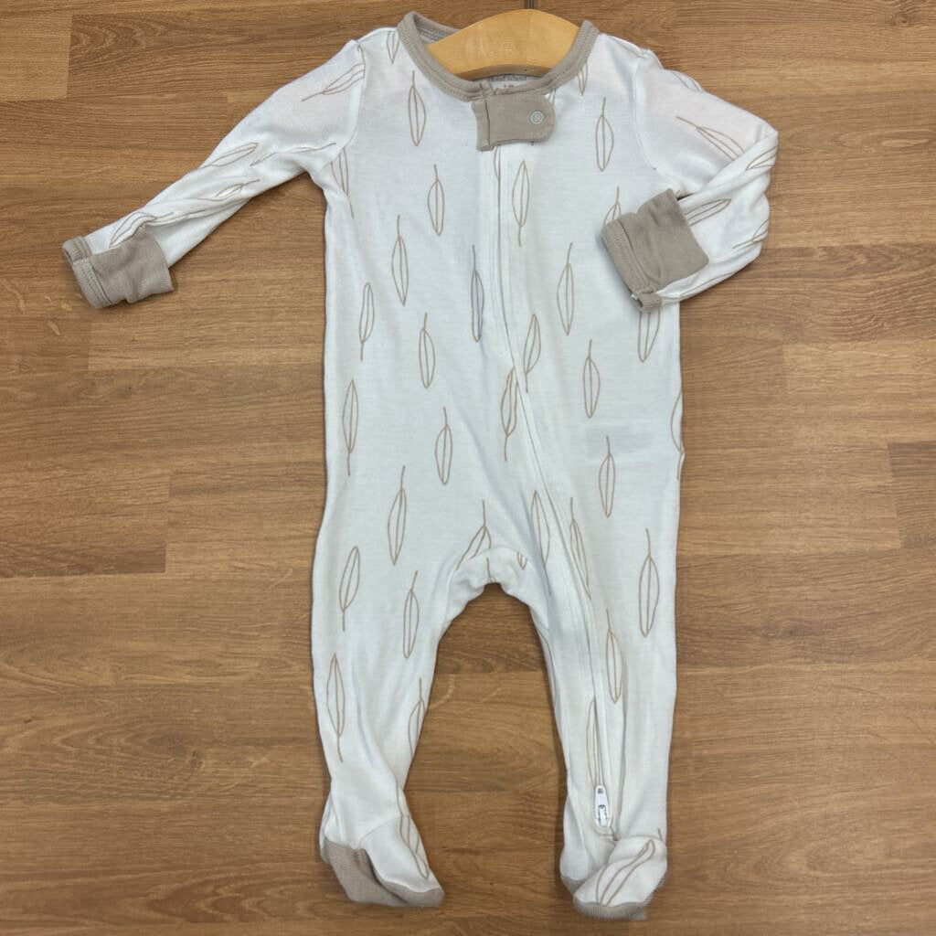 Cloud Island Soft Leaf Zip Sleeper - 0/3m