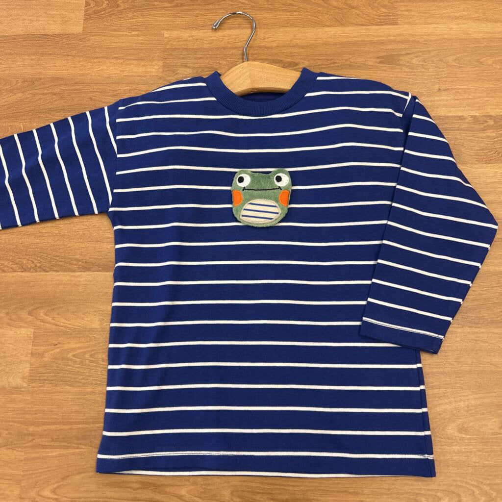 NWT Next Stripe Frog LS Tee - 2/3