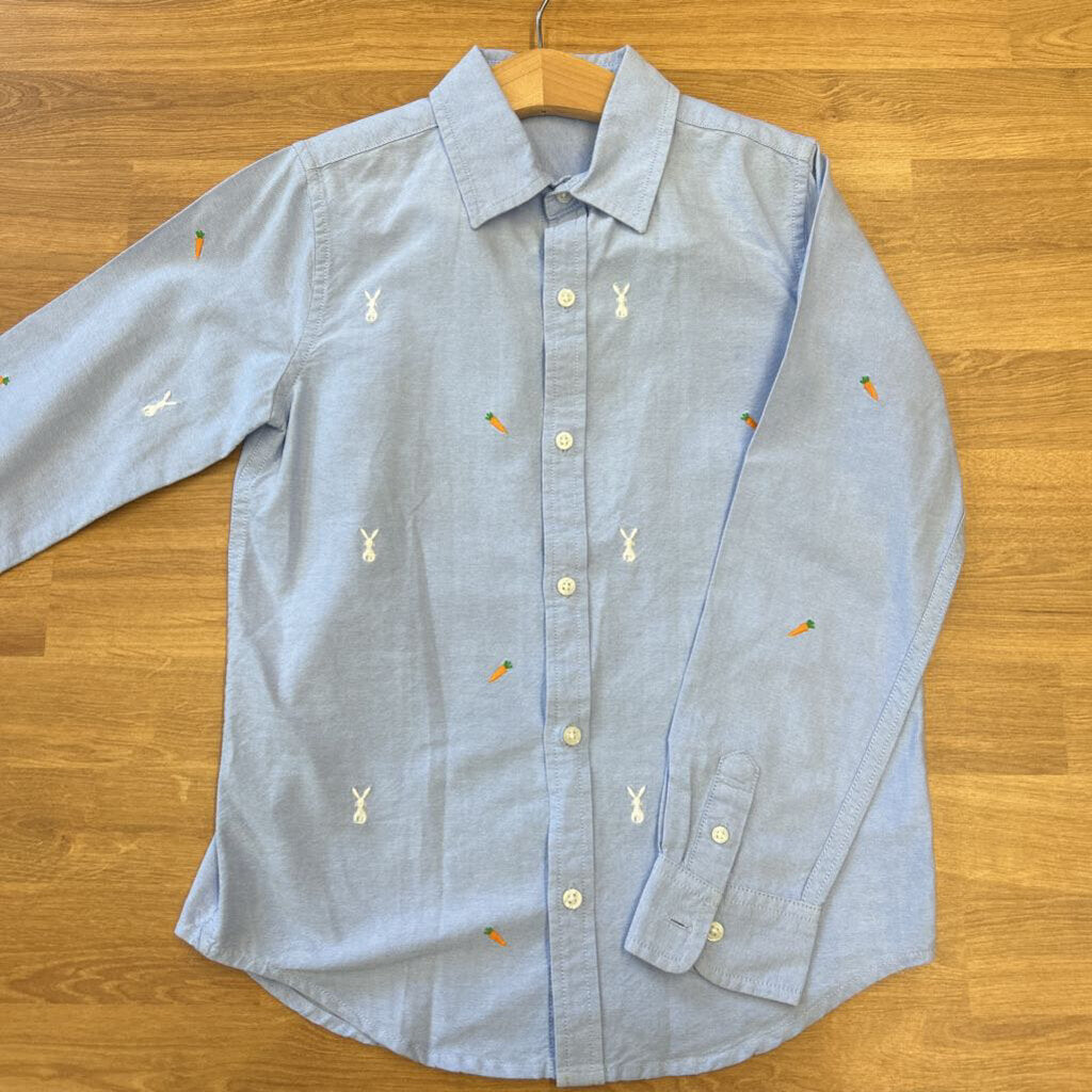 Janie & Jack Easter LS Button Up - 8