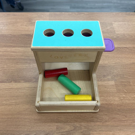 Lovevery Wooden 3 Peg Drop