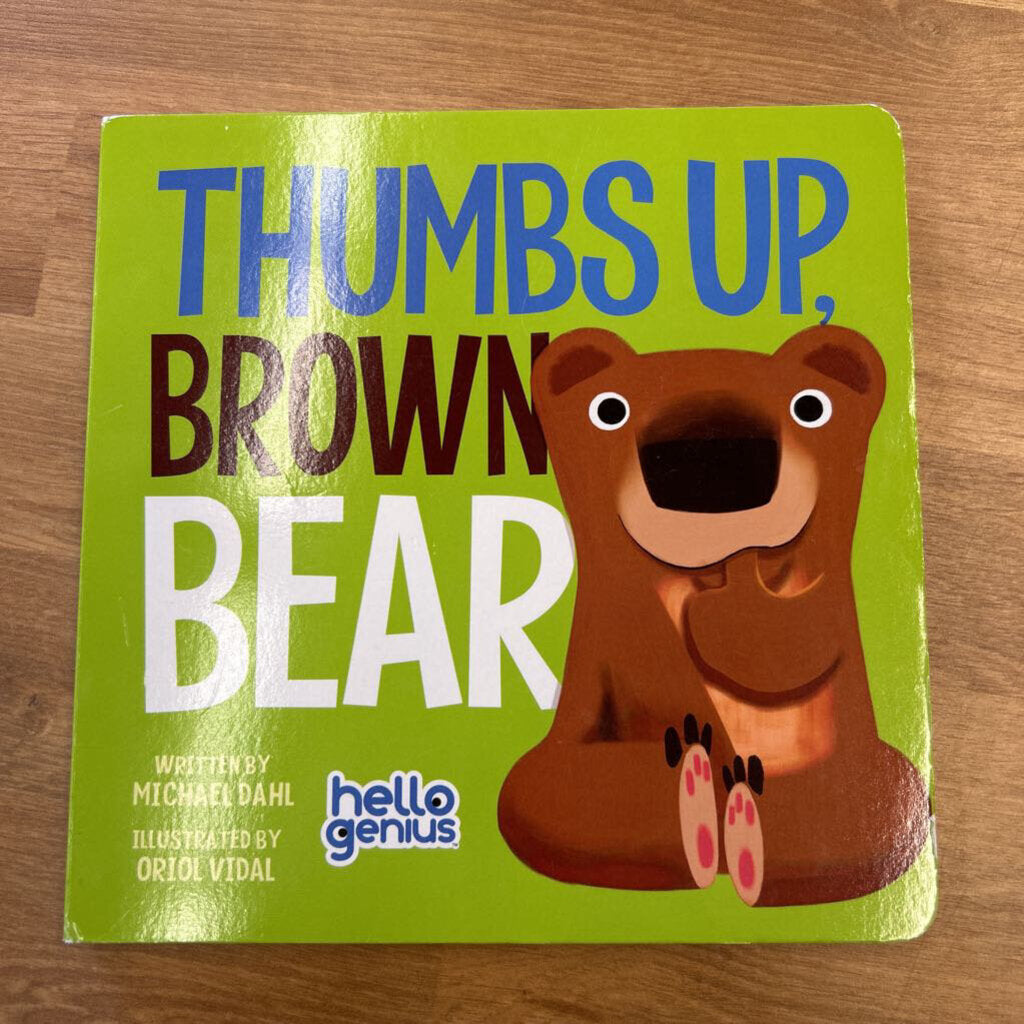 Thumbs Up, Brown Bear