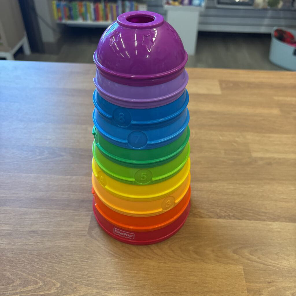 Fisher Price Rainbow Stacker Toy