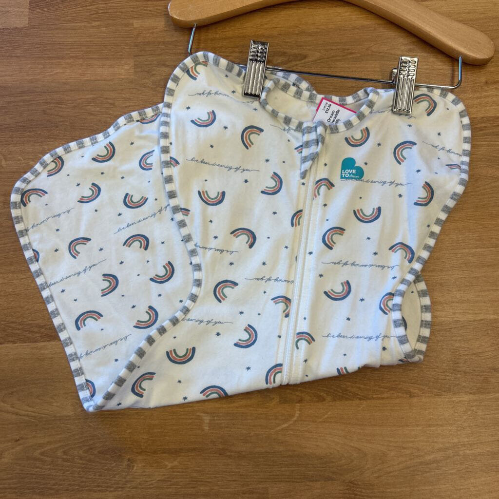 Love to Dream Rainbow Swaddle Pod - (M)