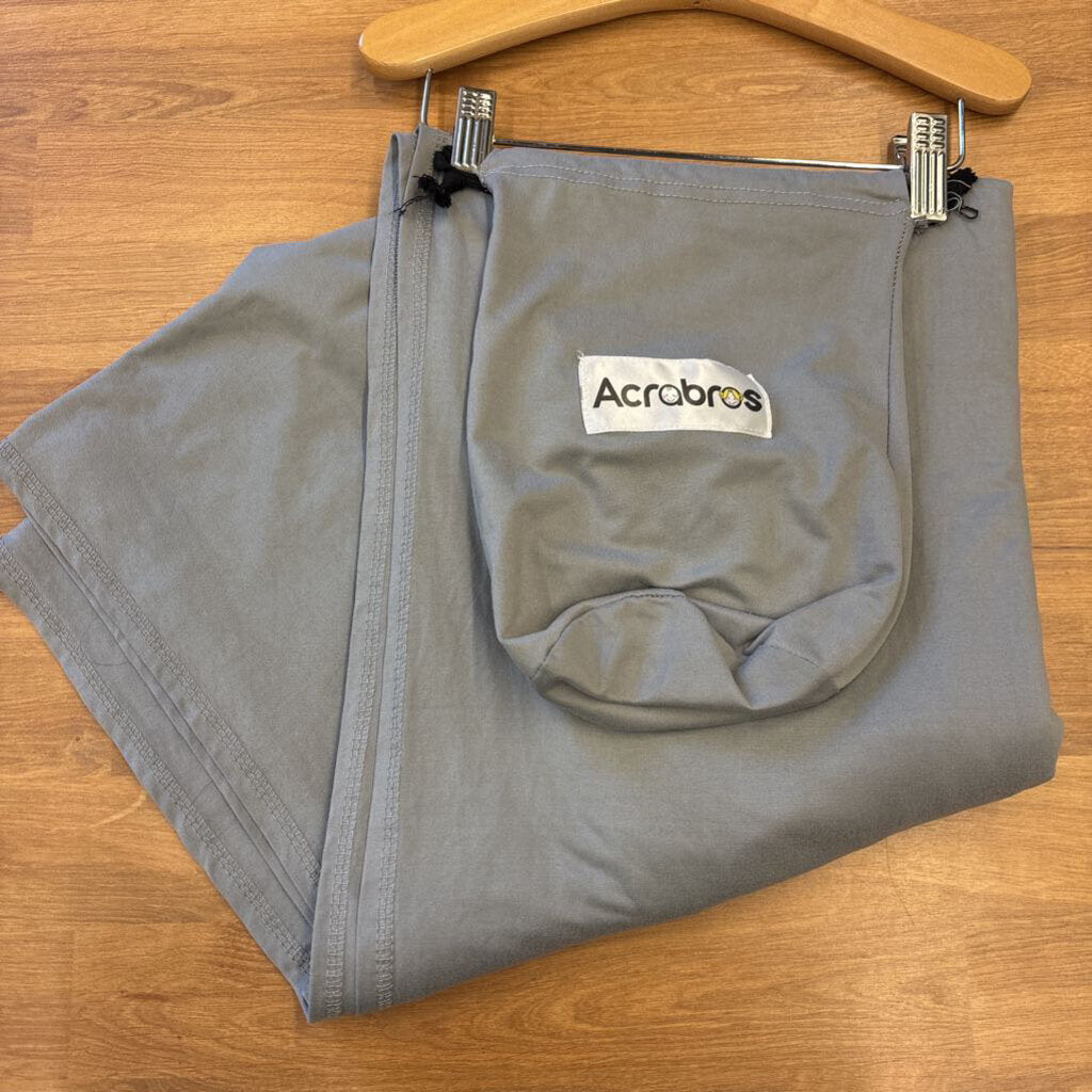Acrabros Baby Carrier Wrap w/ Travel Bag - Grey