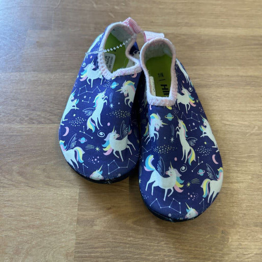 Purple Unicorn Water Shoes - 7/8