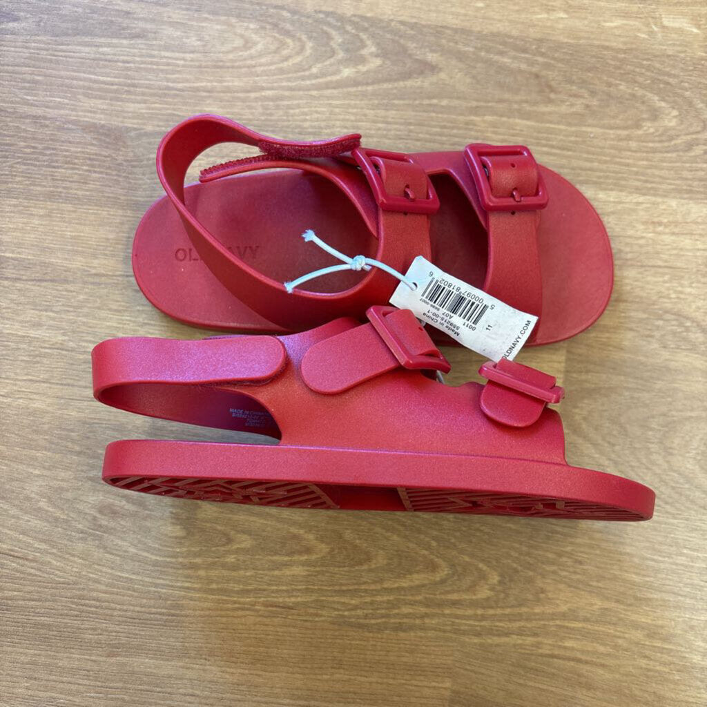 NWT Old Navy Red Sandals - 11