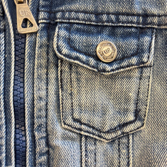 Urban Republic Denim Hoodie Jacket (small mark on front) - 18m