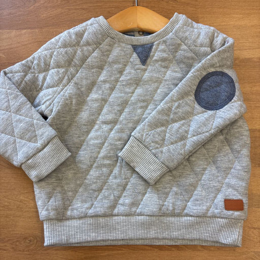 7 For All Mankind Quilted Crewneck - 24m