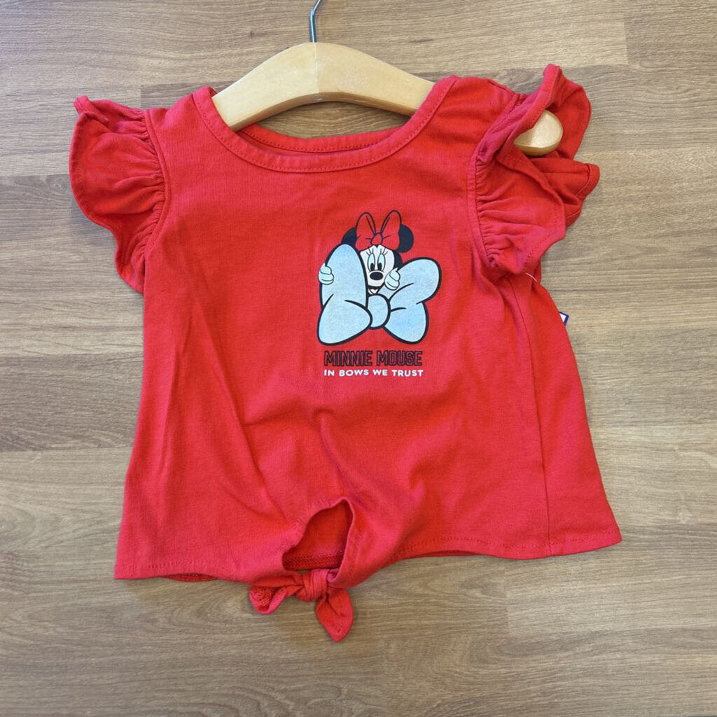 Disney Minnie SS Tie Tee - 4