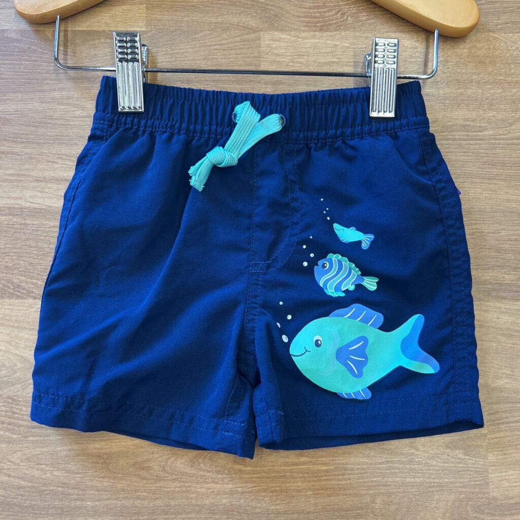First Impressions Fish Swim Shorts - 6/9m