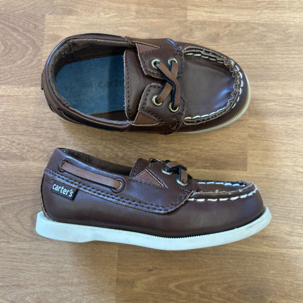 Carter's Brown Boat Shoes - 6