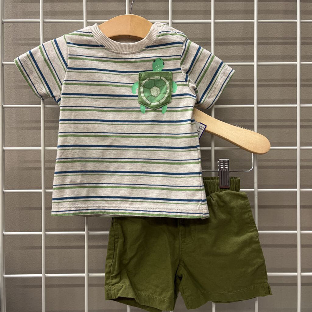 Dip Turtle Two Pc Set - 12/18m